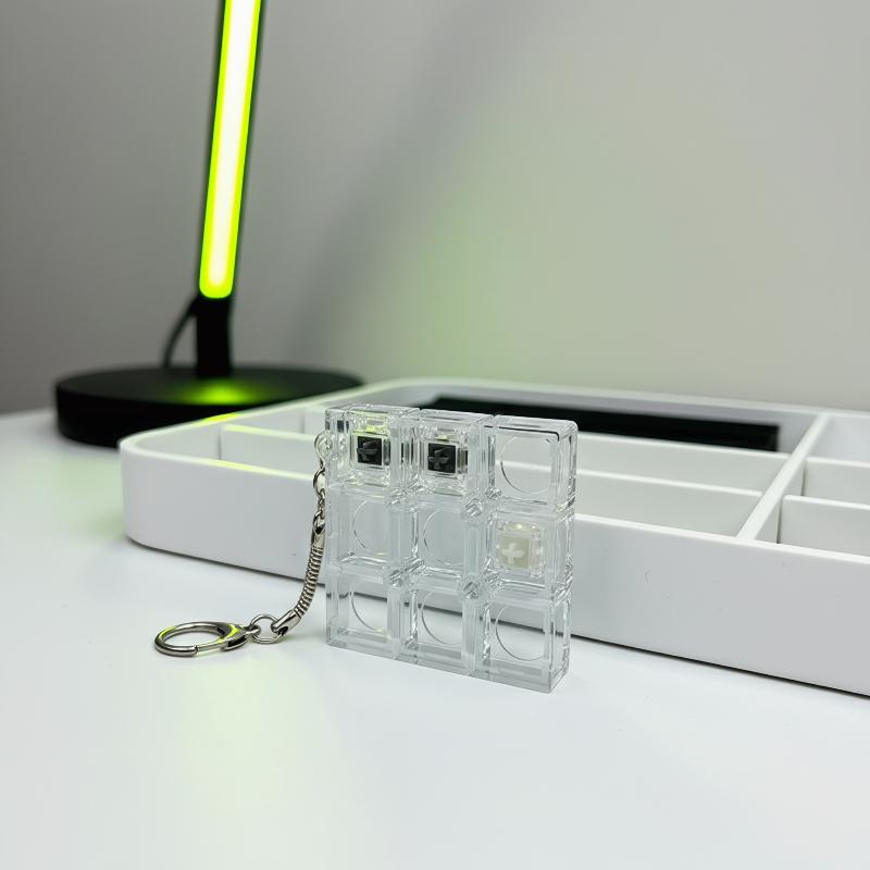 Keyboard Switch Tester - (.) ชุดทดสอบสวิตช์คีย์บอร์ด DIY สำหรับคีย์บอร์ดแบบกลไก ทดสอบสวิตช์สำหรับปุ่มคีย์แคปต่างๆ ของเล่นฟิดเจ็ต