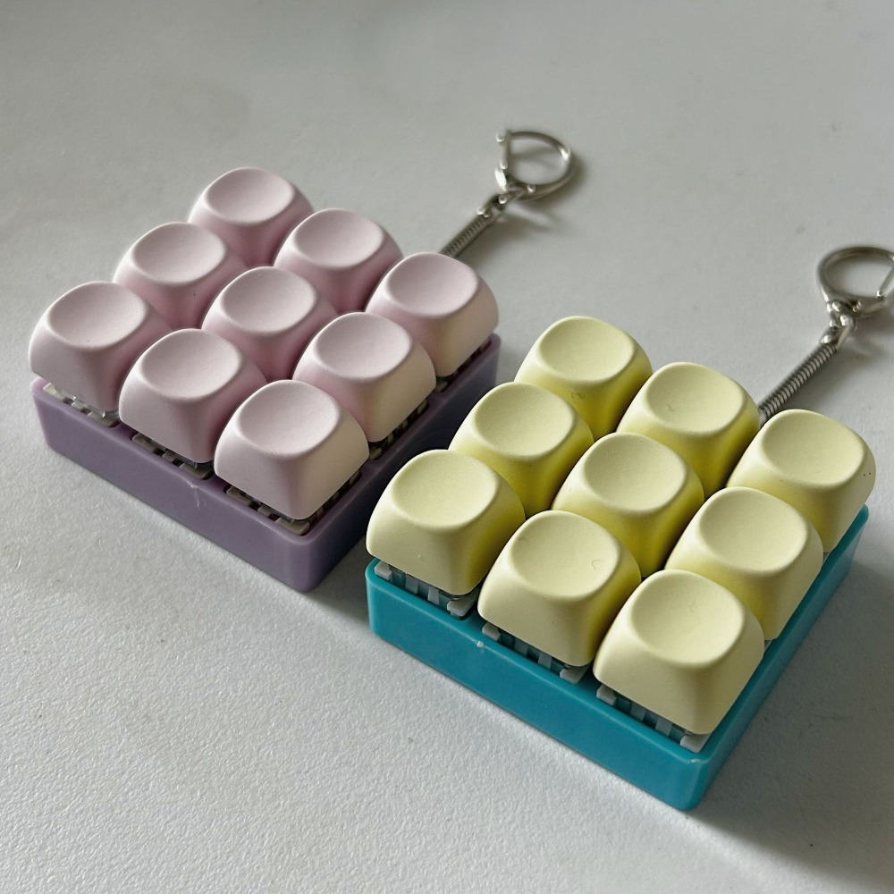 Keyboard Switch Tester - เครื่องทดสอบสวิตช์คีย์บอร์ด 4/9 ปุ่ม พร้อมเสียง ของเล่นฟิดเจ็ตขนาดเล็ก พกพาสะดวก