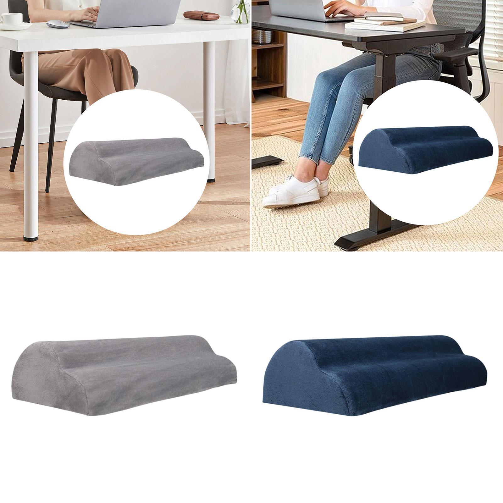 Gaming Accessories Officeworks - ที่วางเท้าใต้โต๊ะทำงาน ที่วางเท้าใต้โต๊ะทำงาน โฟมนุ่ม อุปกรณ์สำนักงาน เบาะรองขาสำหรับเล่นเกม