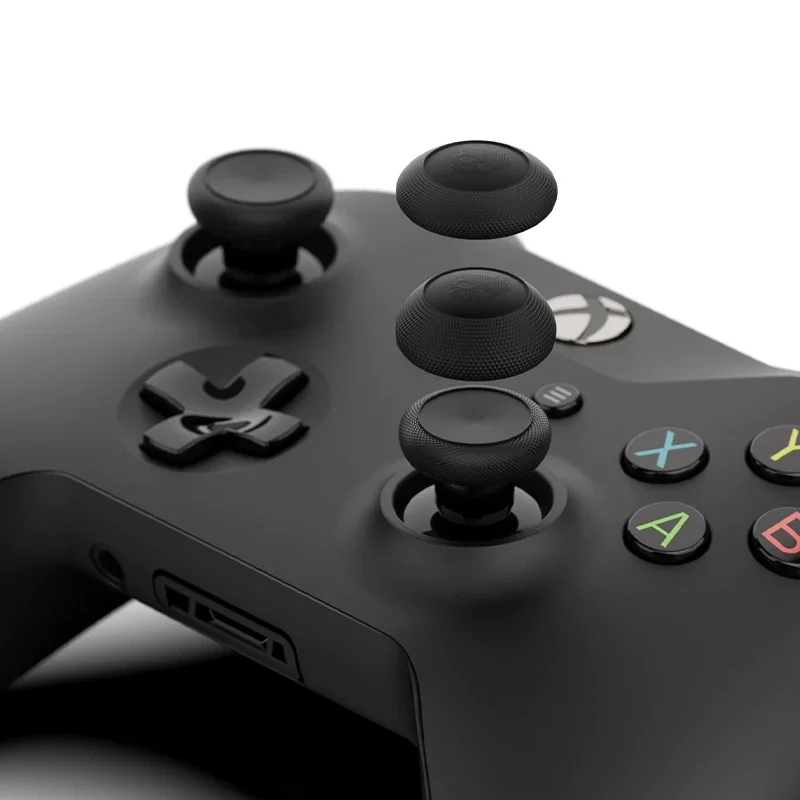 Gaming Accessories For Xbox Series X - ชุดจอยสติ๊กแบบนูน Skull & Co. พร้อมปลอกนิ้วหัวแม่มือ สำหรับ