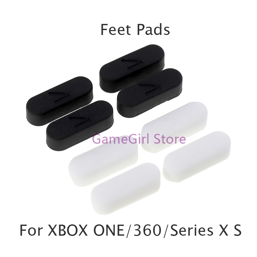 Gaming Accessories For Xbox Series X - 2 ชุด = 8 ชิ้นแผ่นยางกันลื่นสำหรับเอกซ์บอกซ์วัน เอกซ์บอกซ์