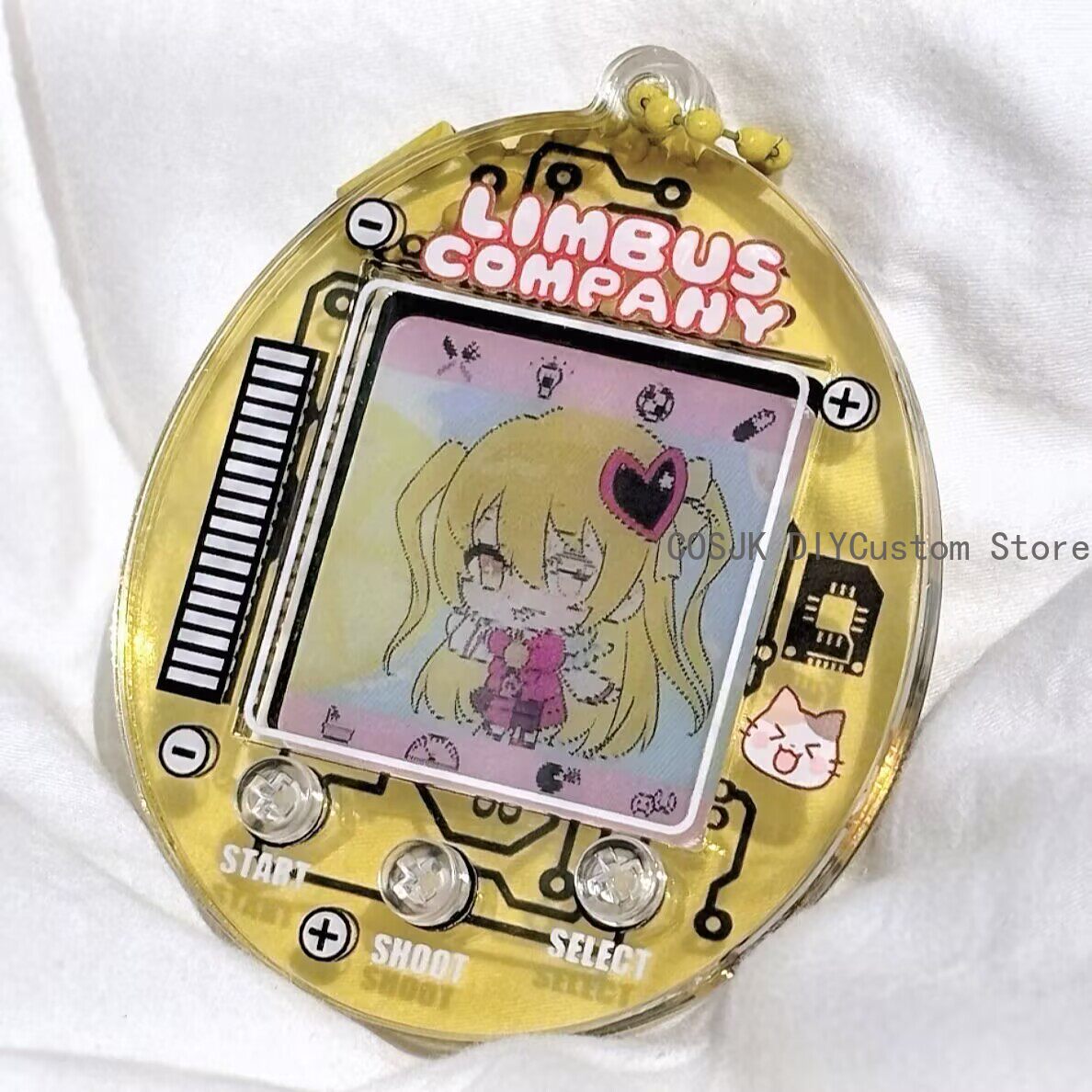 Gaming Accessories Gifts - พวงกุญแจอะคริลิกน่ารักลายตัวละครจาก Limbus Company เช่น ดอนกิโฆเต้ อิชมาเอล