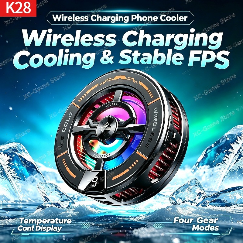 K28 ตัวทำความเย็นโทรศัพท์แบบแม - Gaming Accessories Phone บทวิจารณ์และราคา