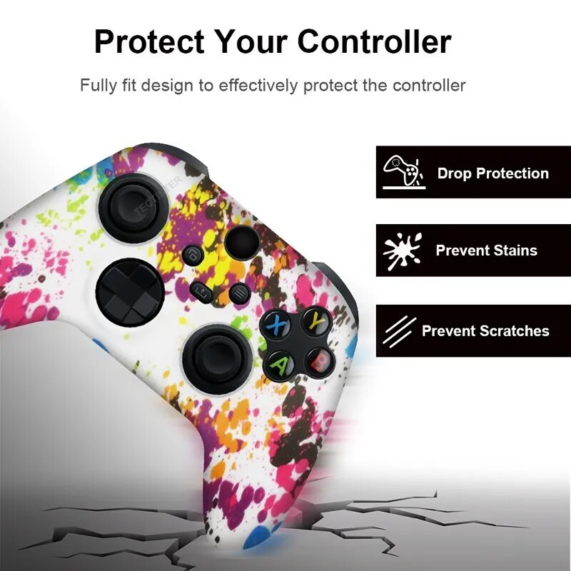เคสซิลิโคนนิ่มสำหรับ Xbox Seri - Gaming Accessories For Xbox Series X บทวิจารณ์และราคา