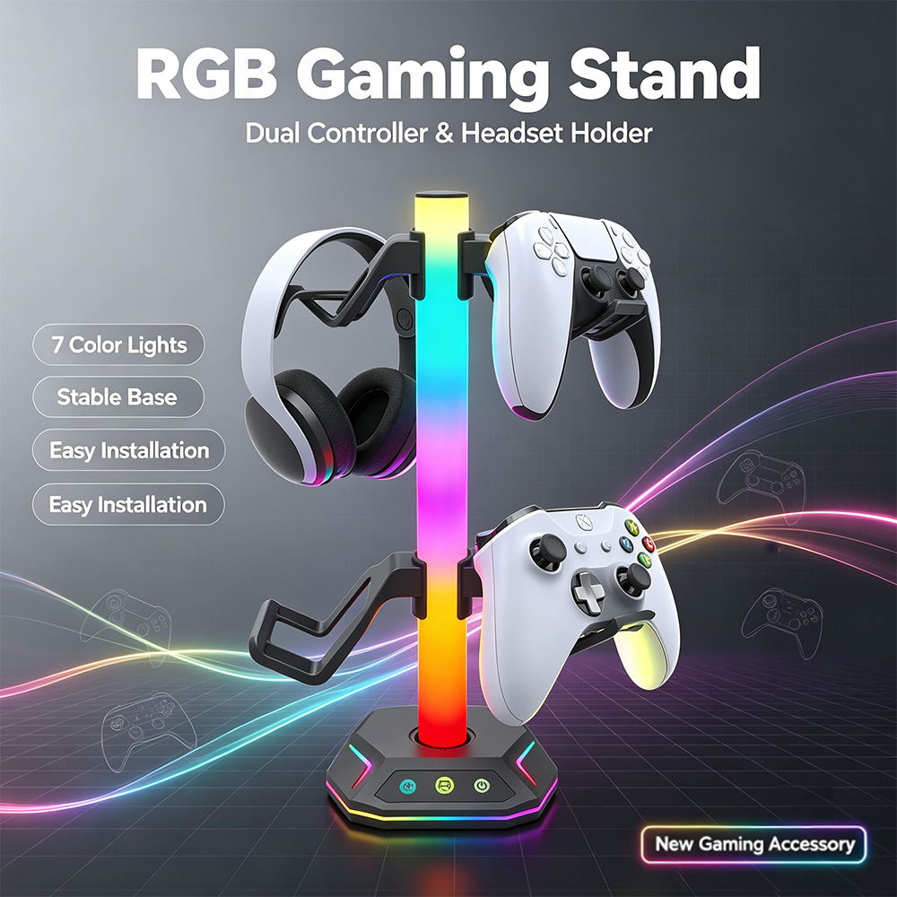 สําหรับ Playstation5 Controlle - Headset Stand Rgb บทวิจารณ์และราคา