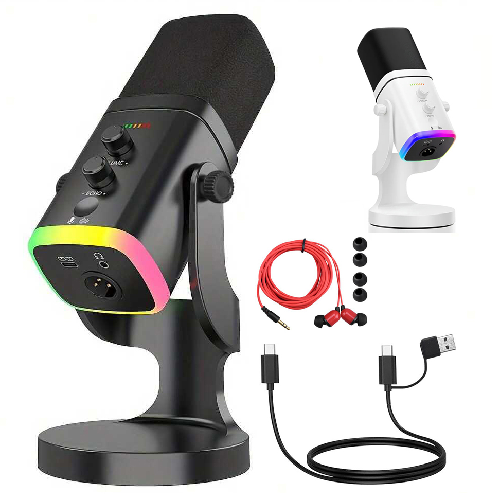 ไมโครโฟนไดนามิก USB/XLR สำหรับ - Headset Stand Rgb บทวิจารณ์และราคา