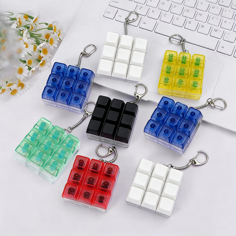 พวงกุญแจฟิดเจ็ตปรับแต่งได้ - ต - Keyboard Switch Tester บทวิจารณ์และราคา