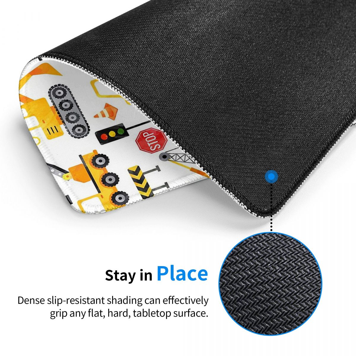 แผ่นรองเมาส์ลายรถก่อสร้างสีน้ำ - Gaming Accessories Officeworks บทวิจารณ์และราคา