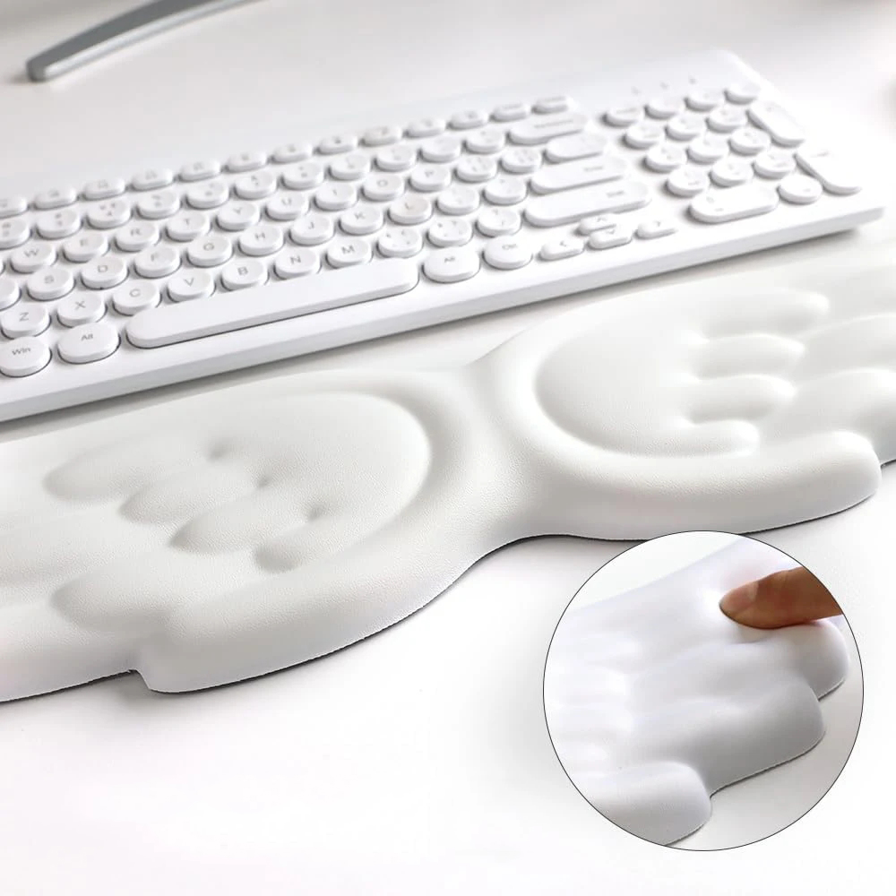 ที่รองข้อมือเมมโมรี่โฟมรูปปีกน - Gaming Accessories Officeworks บทวิจารณ์และราคา