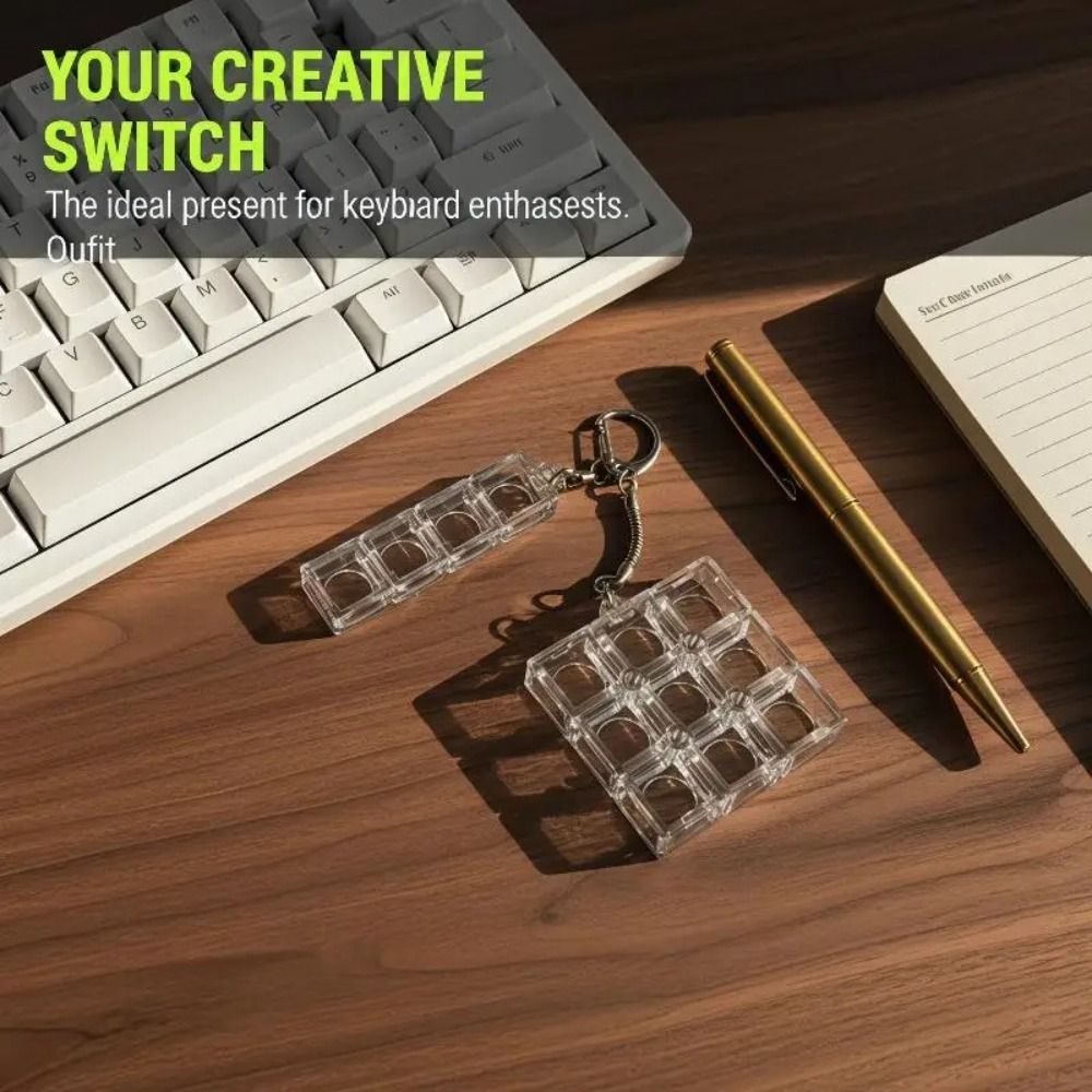 พวงกุญแจคีย์บอร์ดพลาสติก DIY แ - Keyboard Switch Tester บทวิจารณ์และราคา